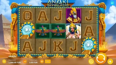 Anaki Skywalkers slot screenshot 1
