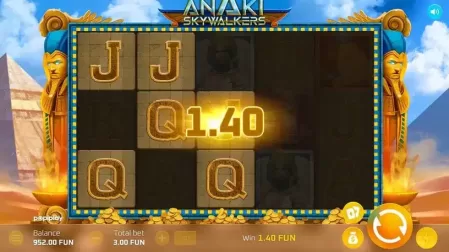Anaki Skywalkers slot screenshot 3