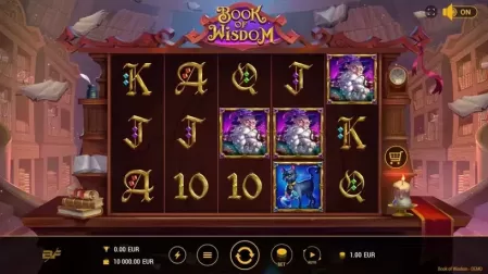 Book of Wisdom slot screenshot 1
