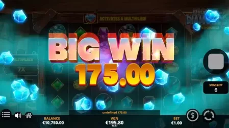 Diggin’ For Diamonds slot screenshot 6
