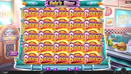 Fatz’s Diner slot screenshot 2