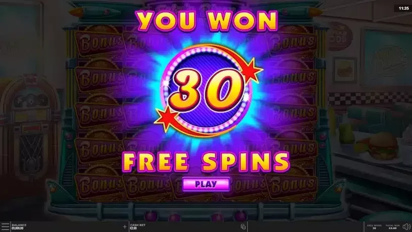Fatz’s Diner slot screenshot 3