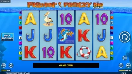 Fishin Frenzy The Big Splash slot screenshot 1