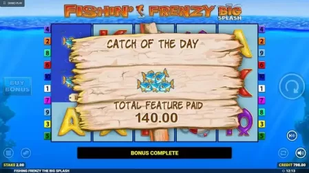 Fishin Frenzy The Big Splash slot screenshot 6