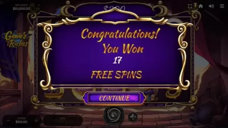 Genie’s Riches slot screenshot 4