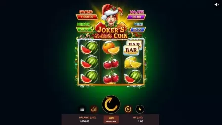 Joker's X-Mas Coin slot screenshot 1