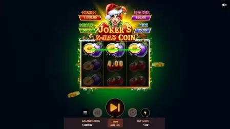 Joker's X-Mas Coin slot screenshot 3