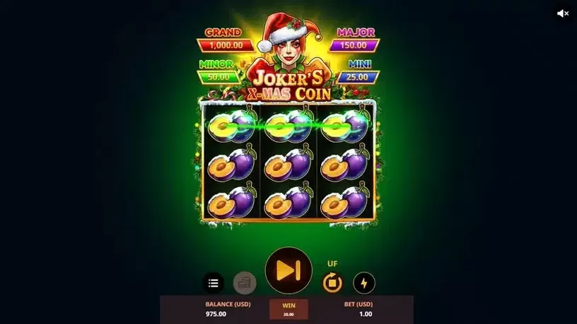 Joker's X-Mas Coin slot screenshot 4