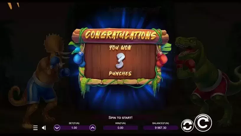 Jurassic Fight slot screenshot 5