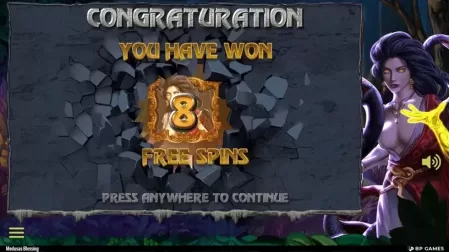 Medusa’s Blessing slot screenshot 4