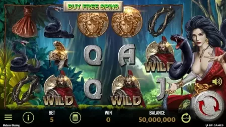Medusa’s Blessing slot screenshot 1