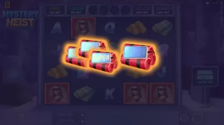 Mystery Heist slot screenshot 2