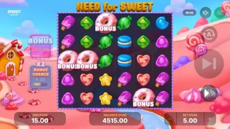 Need For Sweet slot screenshot 2