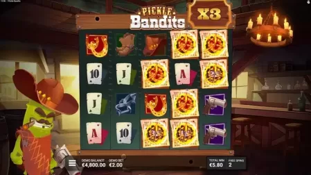 Pickle Bandits slot screenshot 3