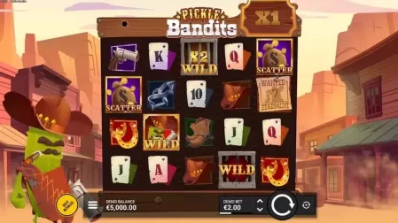 Pickle Bandits slot screenshot 1