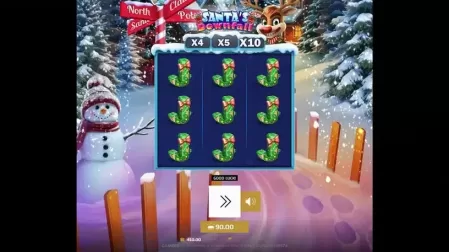Santa’s Downfall slot screenshot 2