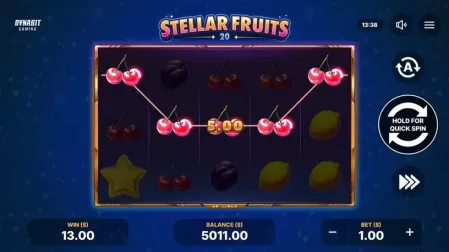 Stellar Fruits 20 slot screenshot 2