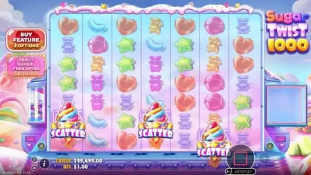 Sugar Twist 1000 slot screenshot 2