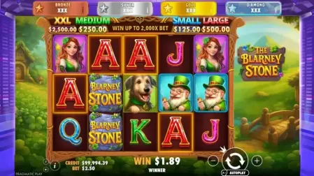 The Blarney Stone slot screenshot 2