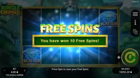 The Jungle Empire slot screenshot 4