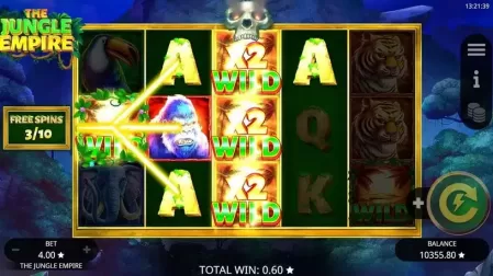 The Jungle Empire slot screenshot 5