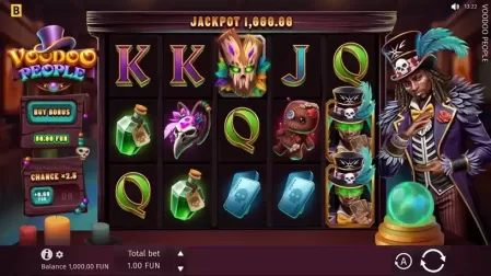 Voodoo People slot screenshot 1