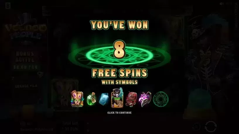 Voodoo People slot screenshot 3