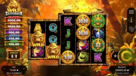 Wild Silverback slot screenshot 1