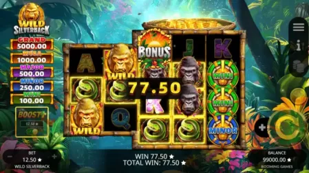 Wild Silverback slot screenshot 4
