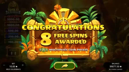 Wild Silverback slot screenshot 2