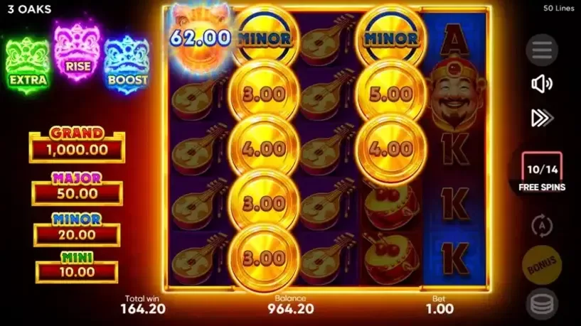 3 Lucky Sparks slot screenshot 