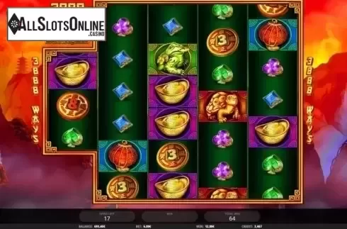 Free Spins. 3888 Ways of the Dragon from iSoftBet