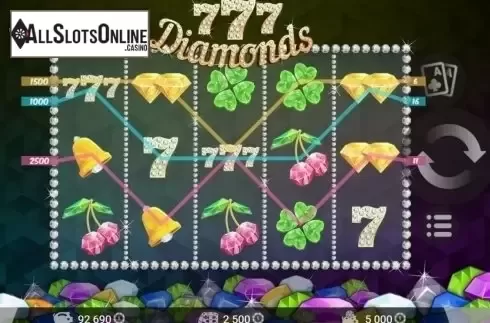 Screen5. 777 Diamonds from MrSlotty