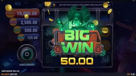 Agnes Mission: Wild Lab slot screenshot 6