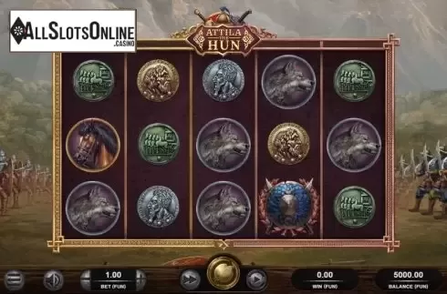 Reel Screen. Attila The Hun from Relax Gaming