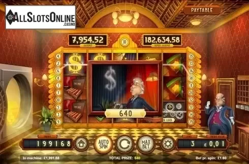 Win Screen . Bank Walt from Magnet Gaming