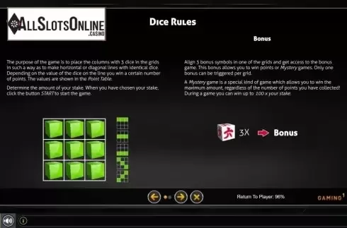 Info. Black and White (Gaming1) from GAMING1