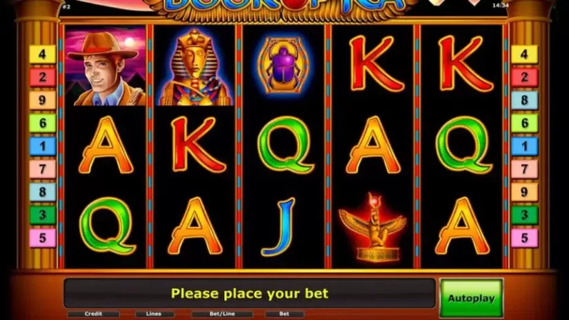Book of Ra slot screenshot 1