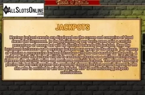 Jackpots. Book of Spells (Fazi) from Fazi