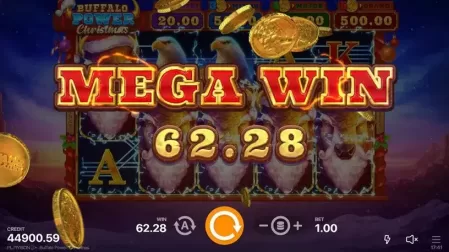 Buffalo Power Christmas slot screenshot 7