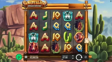 Buffalo Stack ‘n’ Sync slot screenshot 1