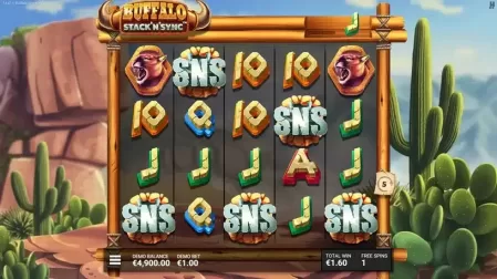 Buffalo Stack ‘n’ Sync slot screenshot 6