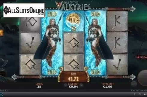 Expanding Wild 1. Call of the Valkyries from SUNFOX Games