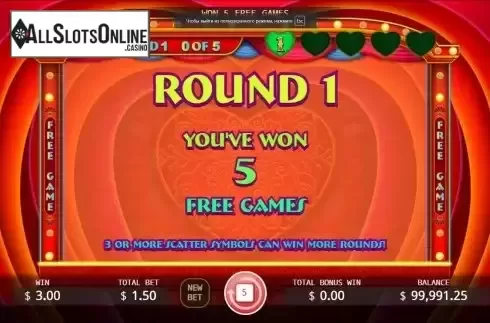Free Game Win Screen