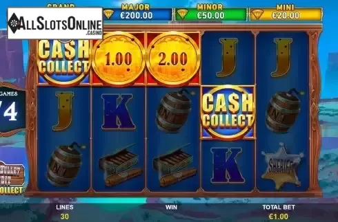 Free Spins Gameplay Screen