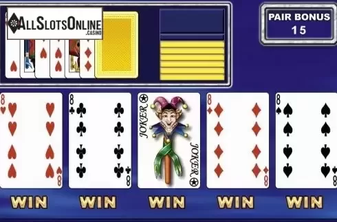 Game Screen 2. Champion's Poker from Merkur