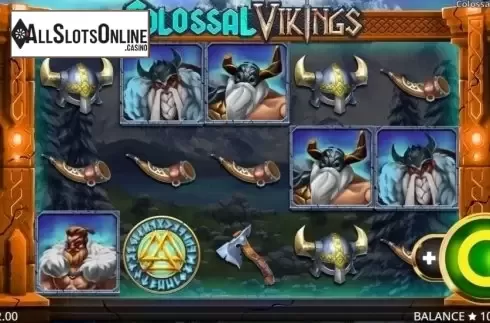 Reel Screen. Colossal Vikings from Booming Games