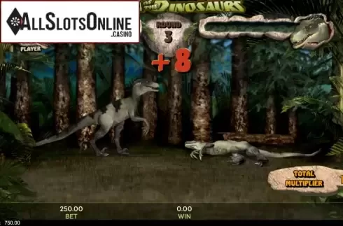 Dawm of the Dinosaurs. Dawn Of The Dinosaurs from 888 Gaming