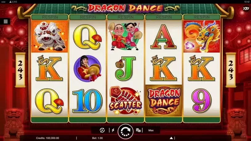 Dragon Dance slot screenshot 1