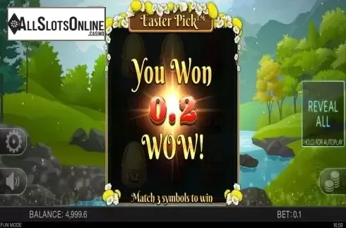 Win screen